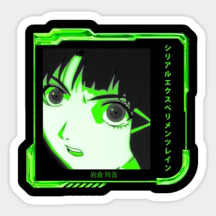 Iwakura Lain Sticker